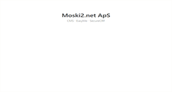 Desktop Screenshot of moski2.net